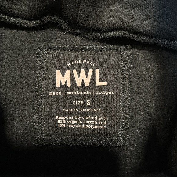 Madewell forest green pullover oversized mock neck sweatshirt - Picture 2 of 4